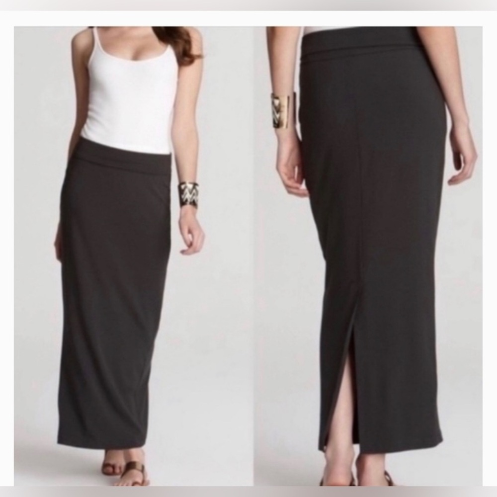Eileen Fisher Womens Maxi pencil Skirt Black
